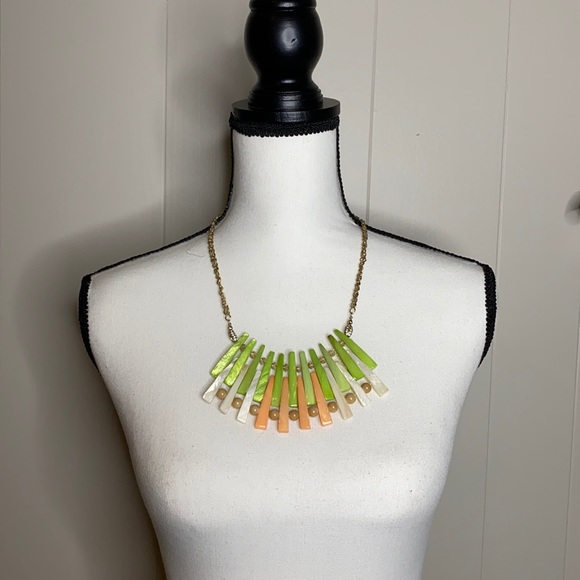 Anthropologie Colored Shell Necklace - Picture 1 of 4